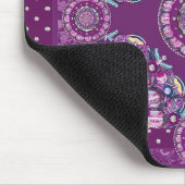 Tapis De Souris Cardinal Red Rosace (Coin)