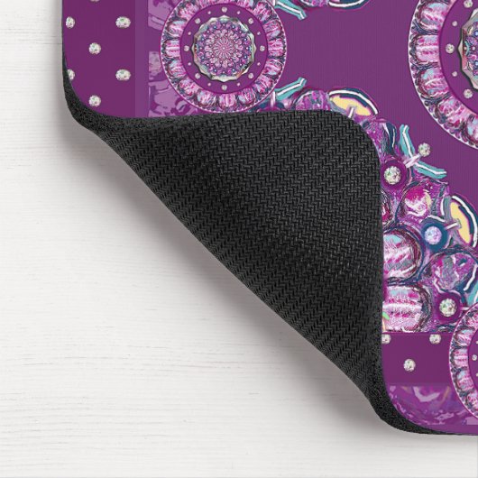 Tapis De Souris Cardinal Red Rosace (Coin)