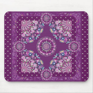 Tapis De Souris Cardinal Red Rosace