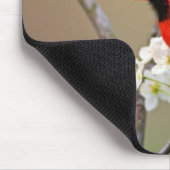 Tapis De Souris Cardinal rouge (Coin)
