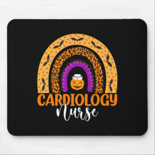 Tapis De Souris Cardiologie Infirmière Leopard Arc-en-ciel Citroui