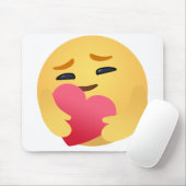 Tapis De Souris Care Emojis Facebook (Avec souris)