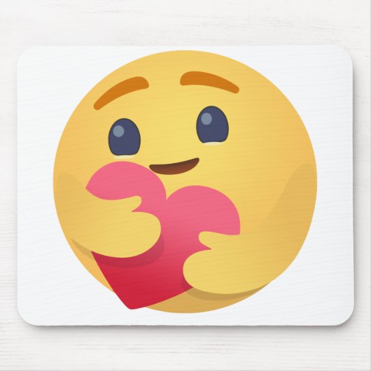 Tapis De Souris Care Emojis Facebook (Devant)