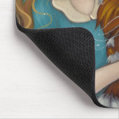 Tapis De Souris "Caresse" Mousepad de chat de Cheshire (Coin)