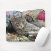 Tapis De Souris Caresses sur le mousepad de coussin (Avec souris)
