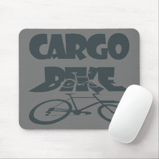 Tapis De Souris Cargo bike, bicyclette de chargement, roue de char