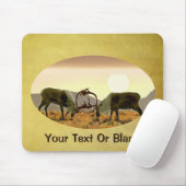 Tapis De Souris Caribou Duel (Avec souris)