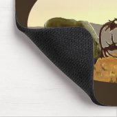 Tapis De Souris Caribou Duel - Canada (Coin)