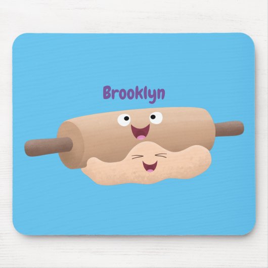 Tapis De Souris Caricature à pâte molle et à pâte molle (Devant)