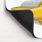 Tapis De Souris Caricature à rouleaux de route (Coin)