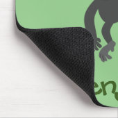 Tapis De Souris Caricature de bébé gorille joyeux (Coin)