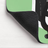 Tapis De Souris Caricature de skunk jote happy (Coin)