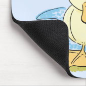 Tapis De Souris Caricature jaune mignon pour canard bébé (Coin)