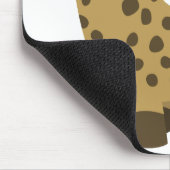 Tapis De Souris Caricature mignonne et souriante Hyena Mousepad (Coin)