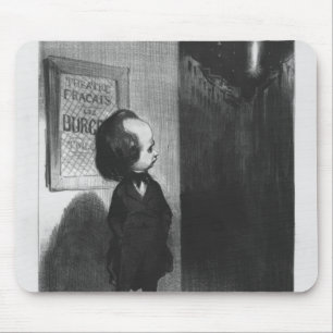 Tapis De Souris "Caricatures du jour", caricature de Victor Hugo