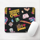 Tapis De Souris Carl le Navigateur de Donjon Collage (Avec souris)