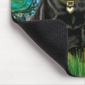 Tapis De Souris Carlin 13 (noir) - Lys 1 (Coin)