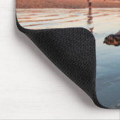 Tapis De Souris Carlin à la plage (Coin)