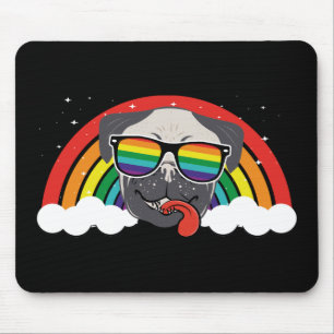 Tapis De Souris Carlin arc-en-ciel mou