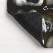 Tapis De Souris carlin aux yeux bleus mignon face Thunder_Cove (Coin)