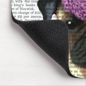 Tapis De Souris Carlin avec Casquette violet Vintage (Coin)