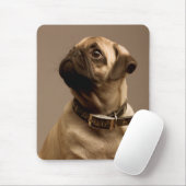 Tapis De Souris Carlin Chien Chien Canin Ordinateur Mousepad (Avec souris)
