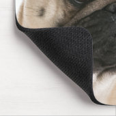 Tapis De Souris Carlin Chien Chien pourpre Love Hearve Love Mousep (Coin)