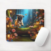 Tapis De Souris Carlin Chiot Enchanted Forest Souris (Avec souris)