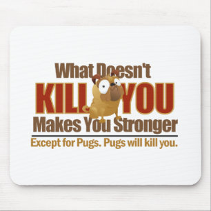 Tapis De Souris Carlin dangereux Mousepad