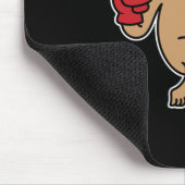 Tapis De Souris Carlin Dog fait la boxe (Coin)