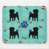 Tapis De Souris Carlin d'ombre (Devant)