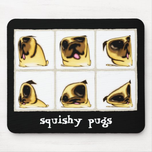 Tapis De Souris Carlins visqueux Mousepad (Devant)