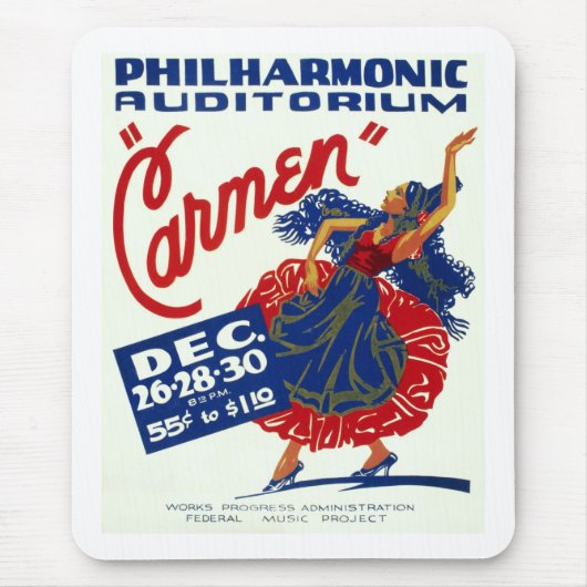 Tapis De Souris Carmen (Devant)