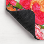 Tapis De Souris Carnation Fleur Mix Mousepad (Coin)
