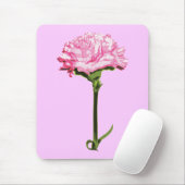 Tapis De Souris Carnation rose (Avec souris)