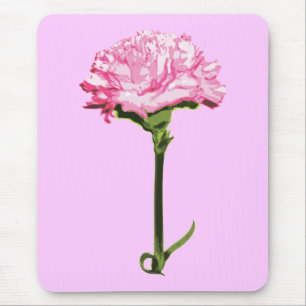 Tapis De Souris Carnation rose