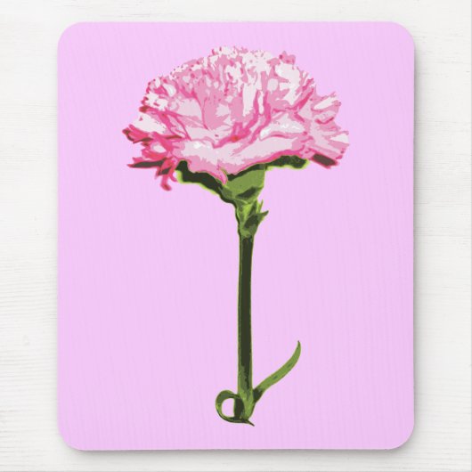 Tapis De Souris Carnation rose (Devant)