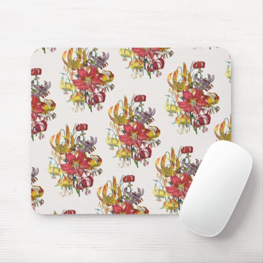 Tapis De Souris Carnaval des fleurs (Avec souris)