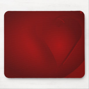 Tapis De Souris Carnet de souris rouge coeur