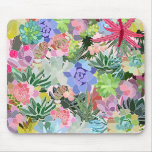 Tapis De Souris Carnet de souris Succulent