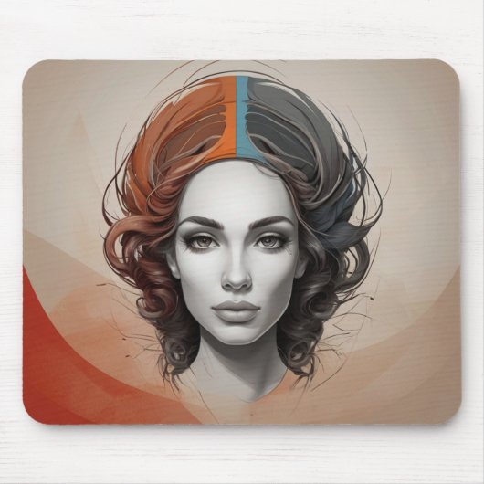 Tapis De Souris Carnet spiral (Devant)