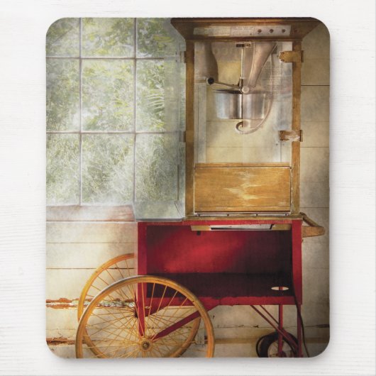 Tapis De Souris Carnie - Chariot à pop-corn (Devant)