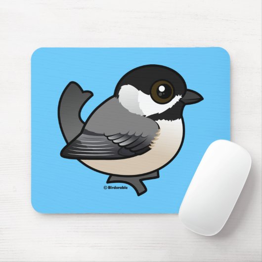 Tapis De Souris Carolina Chickadee (Avec souris)