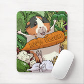 Tapis De Souris Carotte de porc 100% Veggie Caroton (Avec souris)