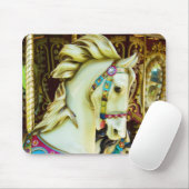Tapis De Souris CAROUSEL HORSE ~ Mousepad (Avec souris)