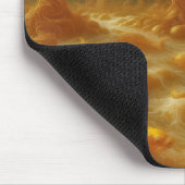 Tapis De Souris Carpe Koi Dorée (Coin)