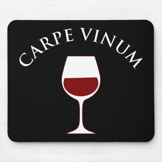 Tapis De Souris Carpe Vinum - Saisir Le Vin (Devant)