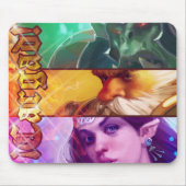 Tapis De Souris Carpette banners fantaisie vous Chargez (Devant)