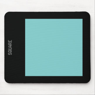 Tapis De Souris Carré - Bleu bleu vert et noir