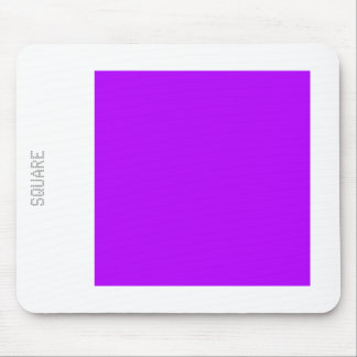 Tapis De Souris Carré - bleu violet et blanc
